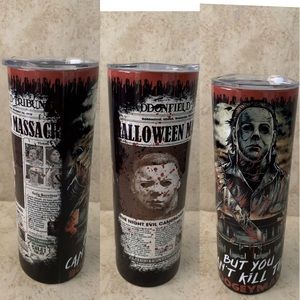 Michael Myers Halloween Tumbler